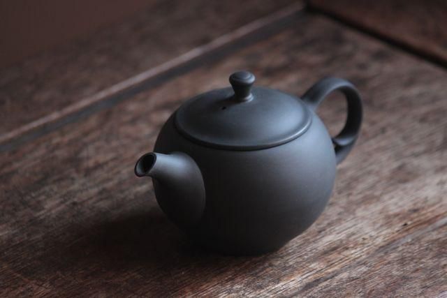 急須 (後手) 丸急須 後手