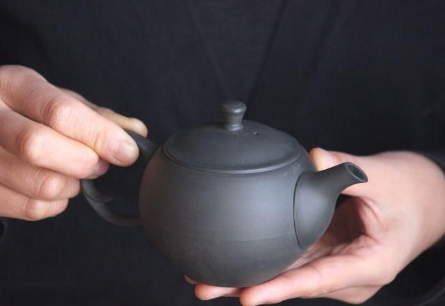 急須 (後手) 丸急須 後手