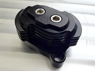 MSX125/GROM CNC タペットカバー 4FINS マットブラック