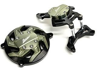 Z125用CNCエンジンカバーセット X-SPEED社製 - カスタムバイク
