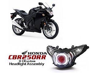CBR250R デーモンアイ HID プロジェクター LED ヘッドライト - カスタムバイクパーツ・バイク用品正規販売サイト｜KKK PRODUCT