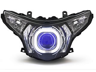 CBR250R デーモンアイ HID プロジェクター LED ヘッドライト