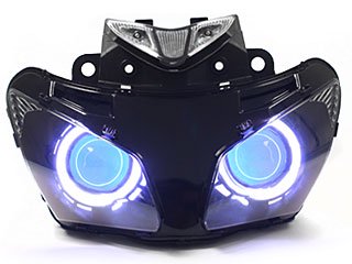 CBR500R デーモンアイ HID プロジェクター LED ヘッドライト