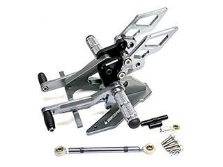 Z125用CNCバックステップ X-SPEED社製 - カスタムバイクパーツ