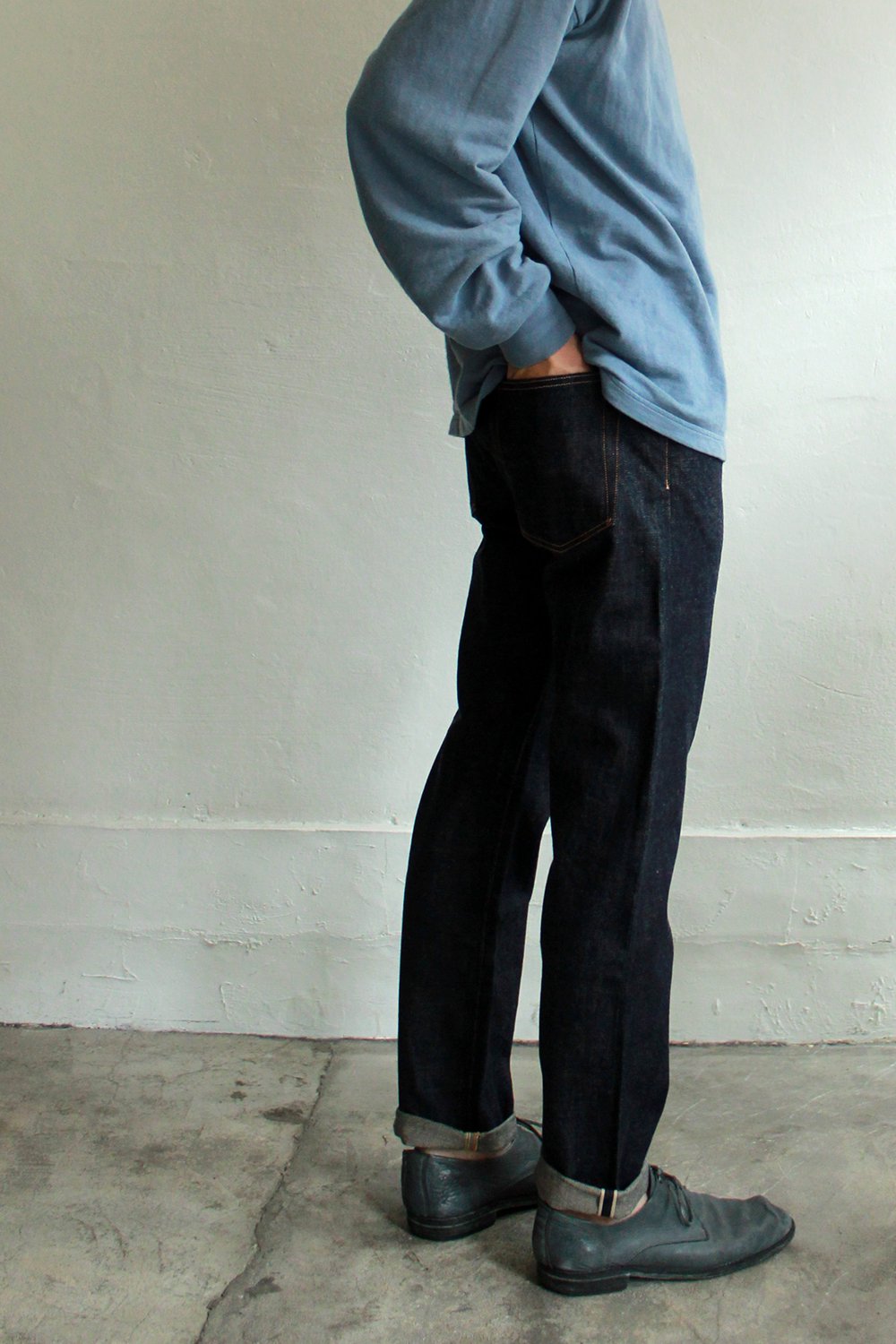 8508円 ふるさと割 A Vontade ア ボンタージ 5Pocket Jeans : Narrow Fit FadeBlack-