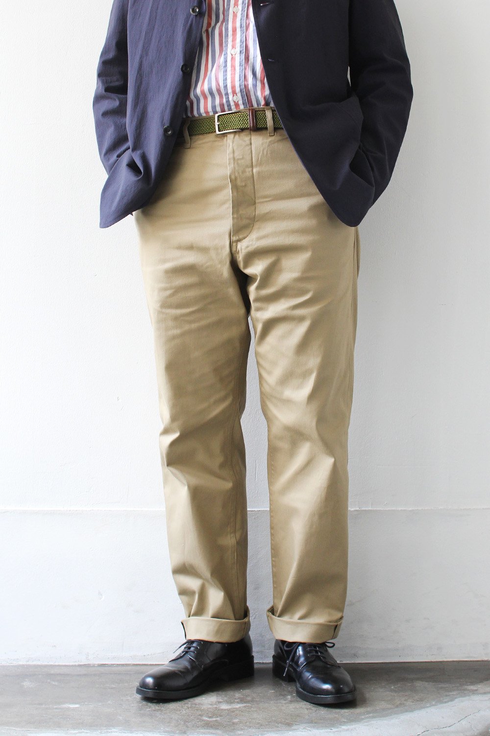 Classic Chino Trousers -Selvdge Twill- - Bricklayer *A vontade アボンタージ直営店