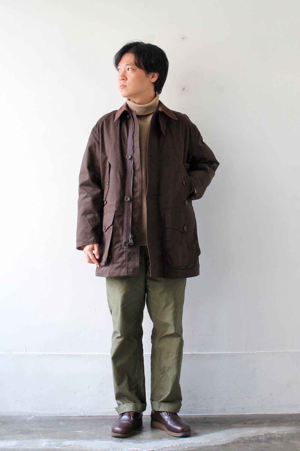 British Field Half Coat - Bricklayer *A vontade アボンタージ直営店