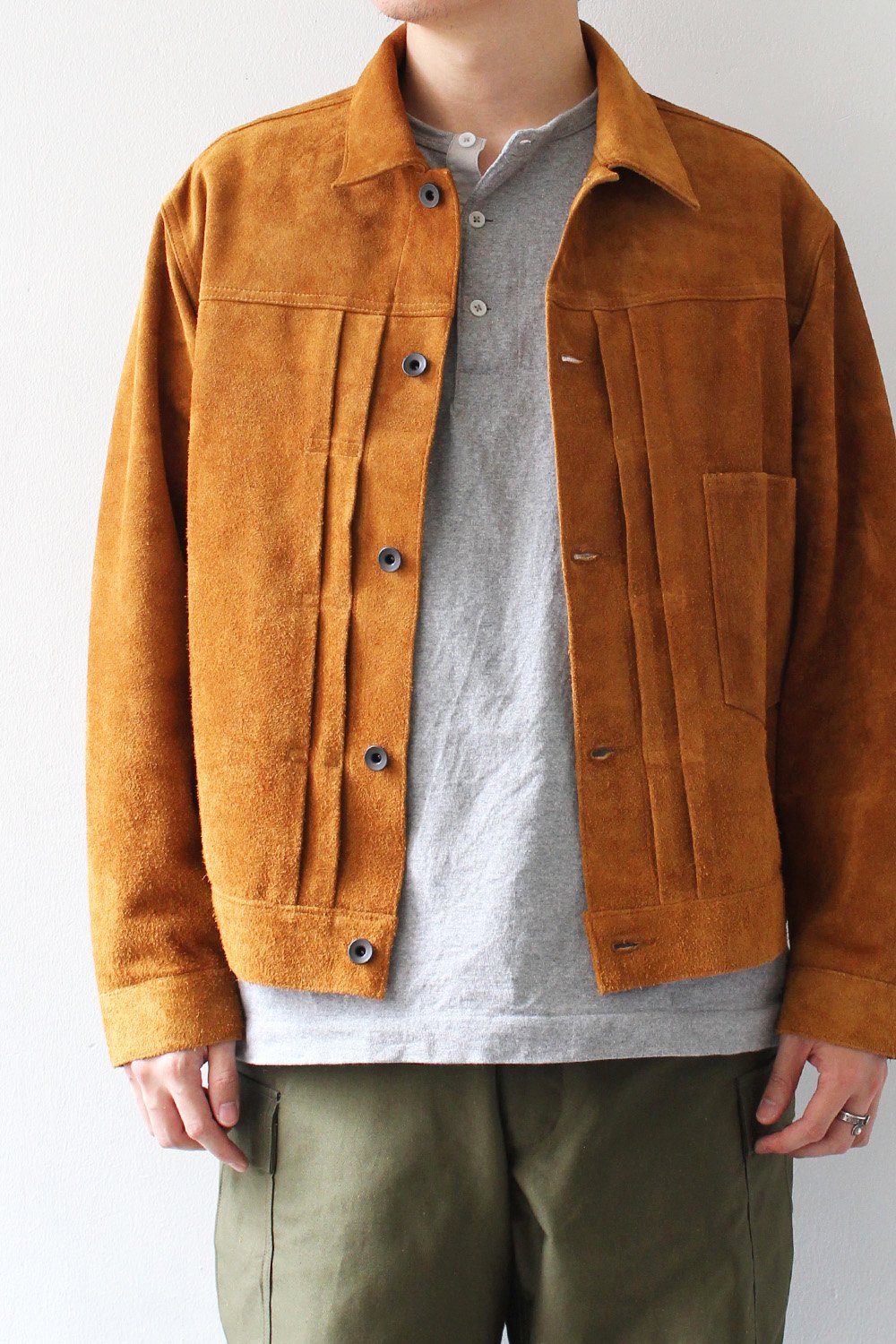 TYPE 1 Jacket -Suede- - Bricklayer *A vontade アボンタージ直営店