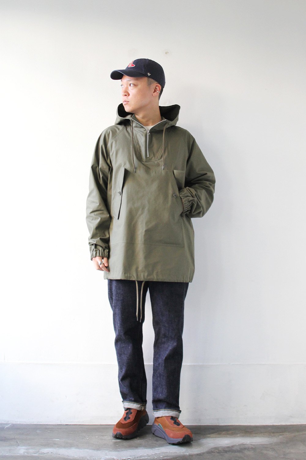 A VONTADE◇Explorer Parka/アノラックパーカー/M/コットン/NVY