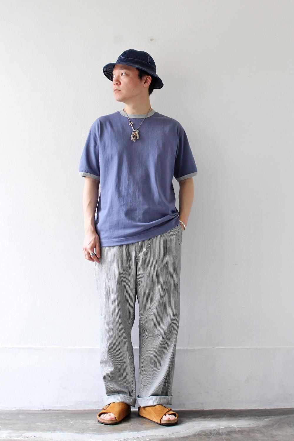 Ringer T-Shirts S/S -24SS- - Bricklayer *A vontade