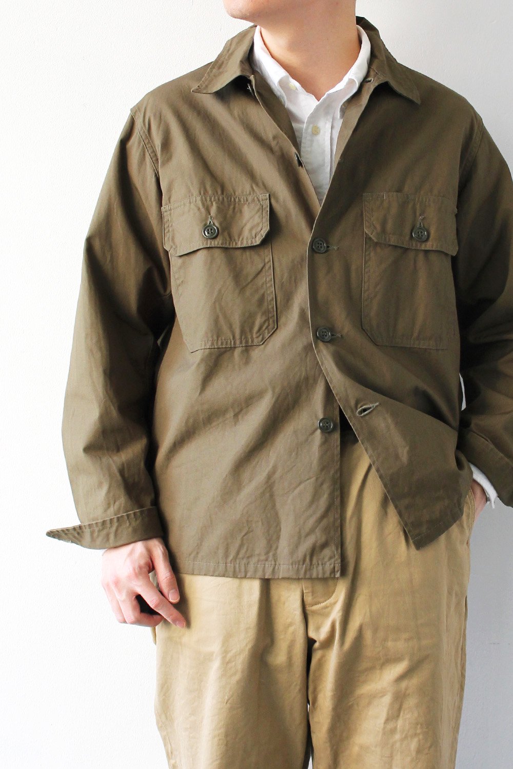 Utility Shirt Jacket Ⅱ - Bricklayer *A vontade アボンタージ直営店