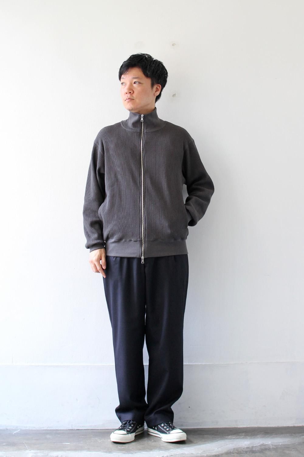 Big Waffle Drivers Zip Cardigan - Bricklayer *A vontade