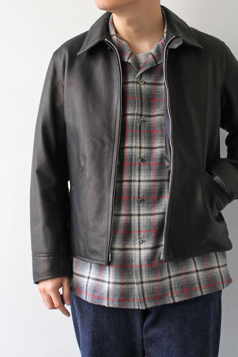 Leather Sport Jacket - Bricklayer *A vontade アボンタージ直営店