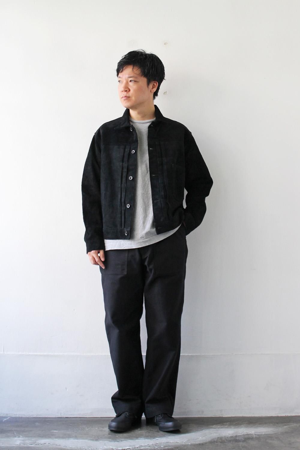 Utility Trousers -Organic Moleskin- - Bricklayer *A vontade