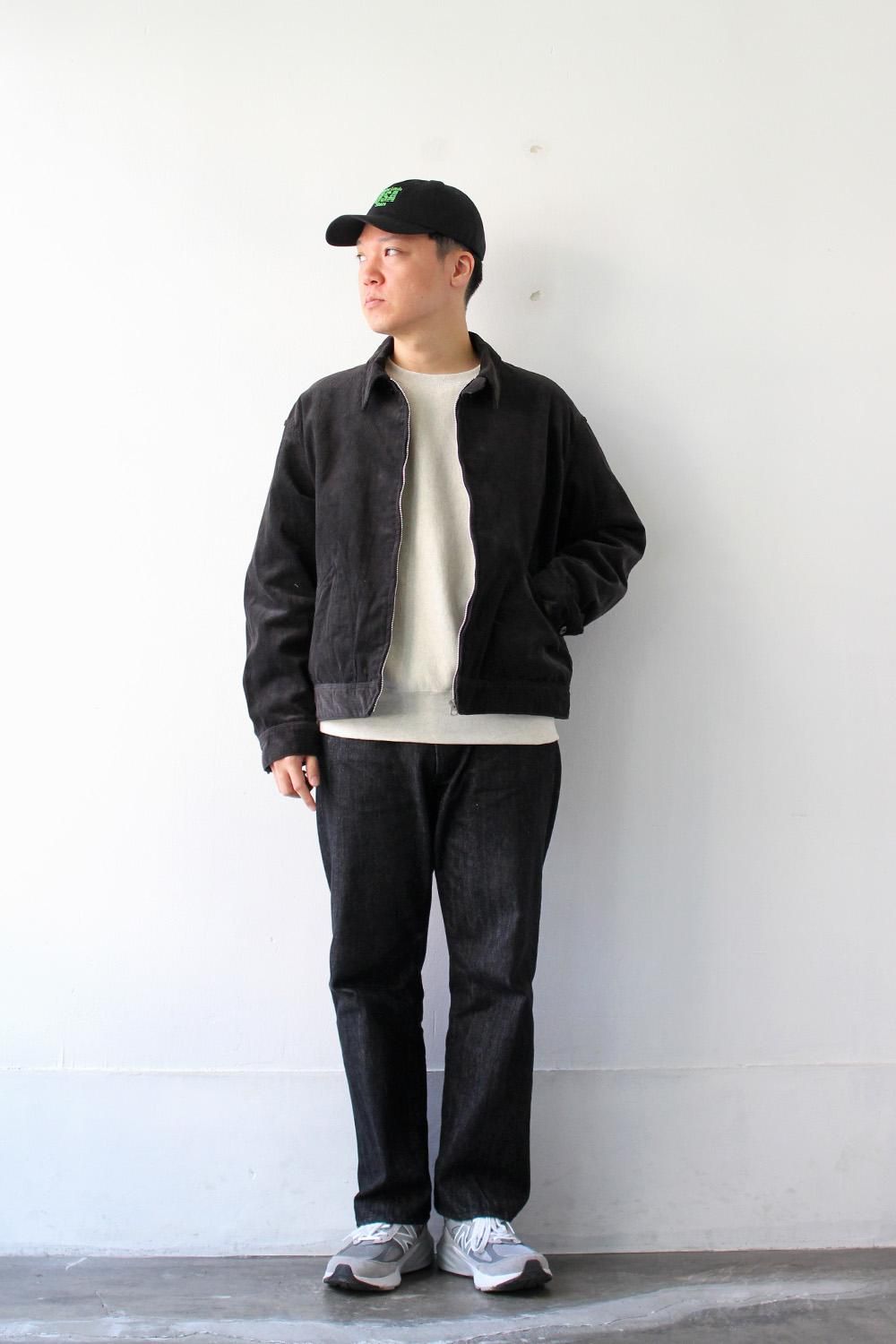 AVONTADE ジャケット　ブラック Zip Work Jacket -Corduroy- - Bricklayer *A vontade アボンタージ直営店