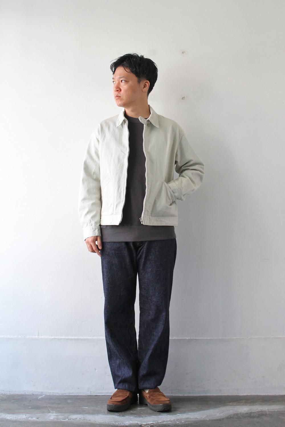 Zip Work Jacket -Vintage Pique- - Bricklayer *A vontade