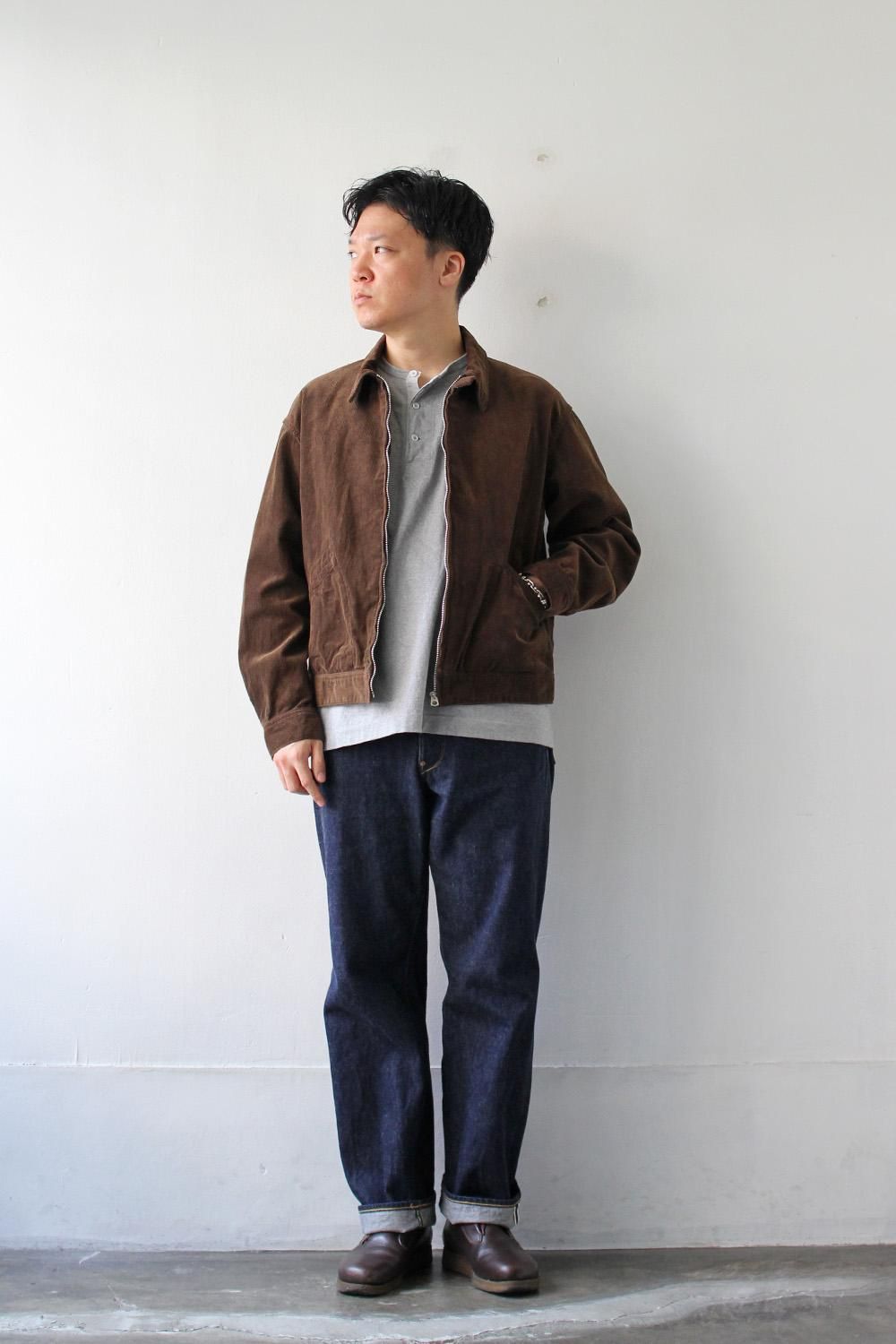 Zip Work Jacket -Corduroy- - Bricklayer *A vontade アボンタージ直営店