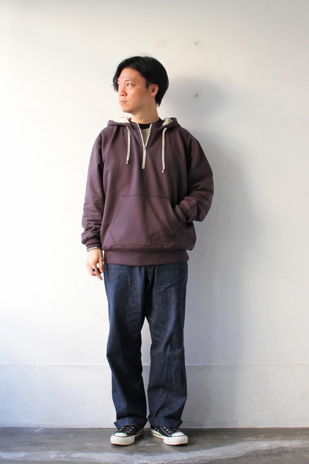 After Hoody Half Zip Parka - Bricklayer *A vontade