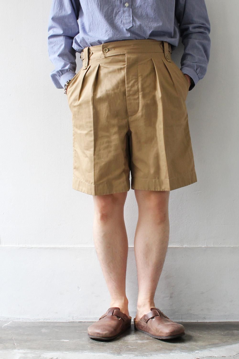 【原価ぶっ壊し割引】カシミアジョギングパンツ 80's Gurkha Shorts - Bricklayer *A vontade アボンタージ直営店