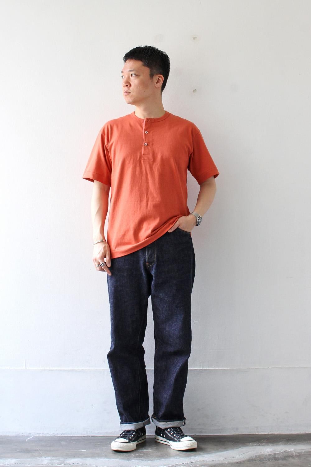 7.5oz Henly Neck SS - Bricklayer *A vontade アボンタージ直営店