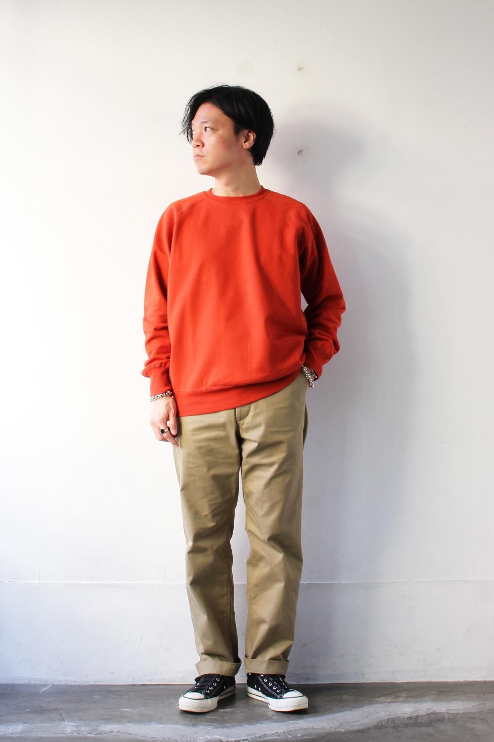 Raglan Crew LS - Bricklayer *A vontade アボンタージ直営店