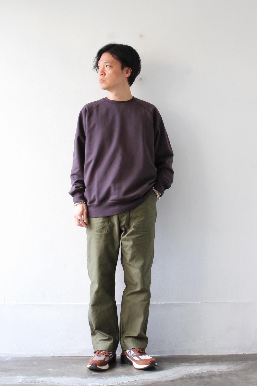 Raglan Crew LS - Bricklayer *A vontade アボンタージ直営店 Raglan Crew LS - Bricklayer *A vontade アボンタージ直営店