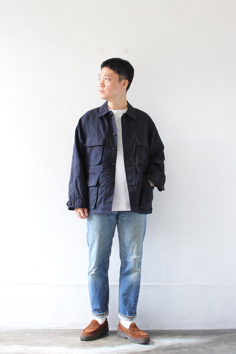 B.D.U. Jacket -Modify- Weather Paraffin - Bricklayer *A vontade アボンタージ直営店