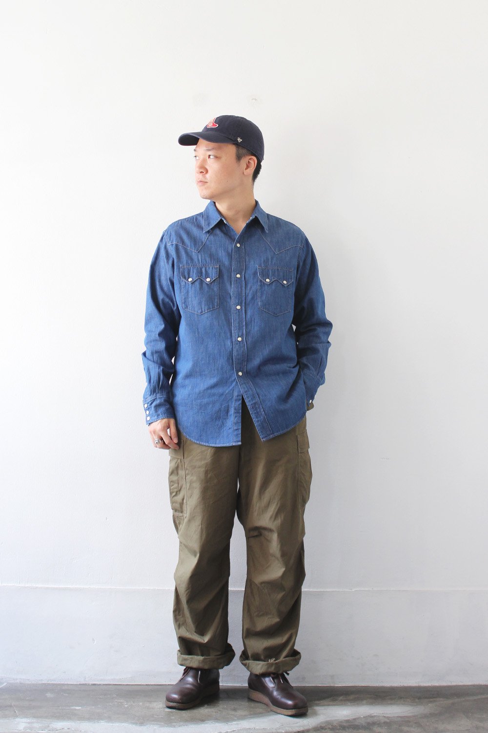 Lax Western Shirts - Bricklayer *A vontade アボンタージ直営店