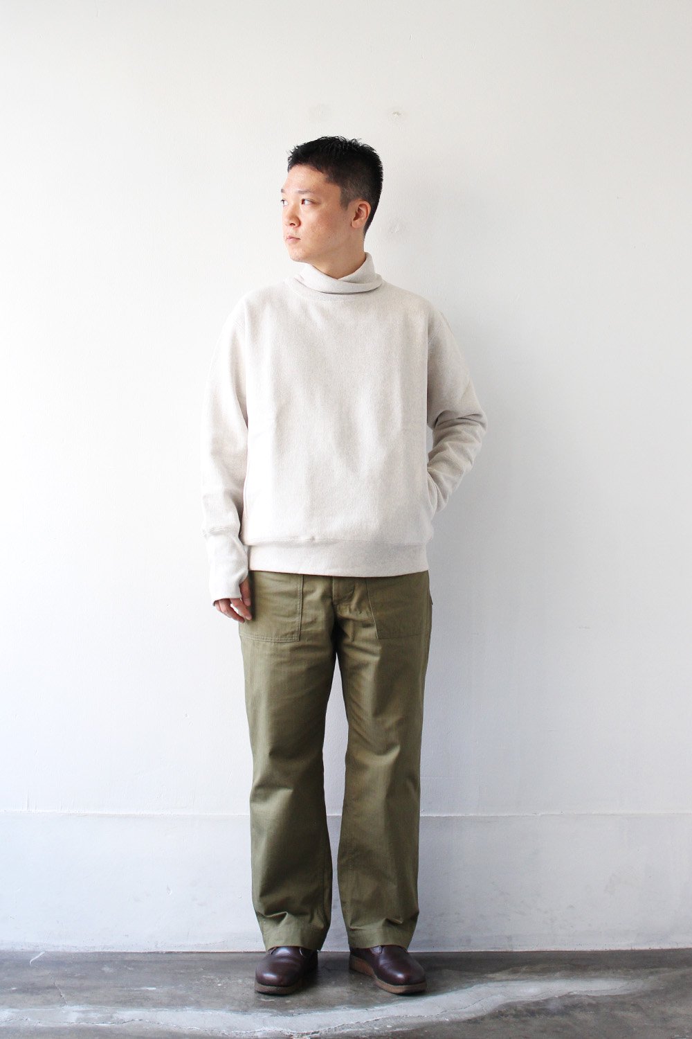 Turtle Neck Sweat L/S - Bricklayer *A vontade アボンタージ直営店