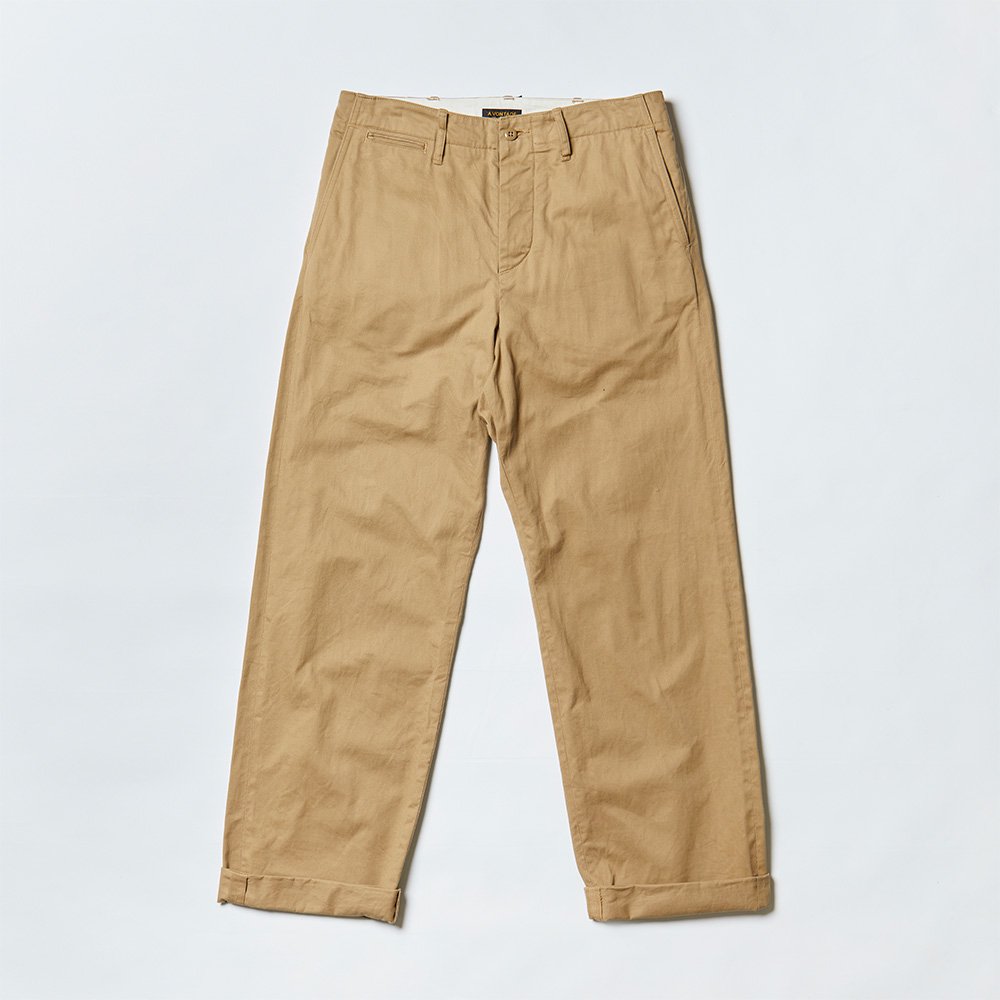 Type 45 Chino Trousers -Wide Fit -