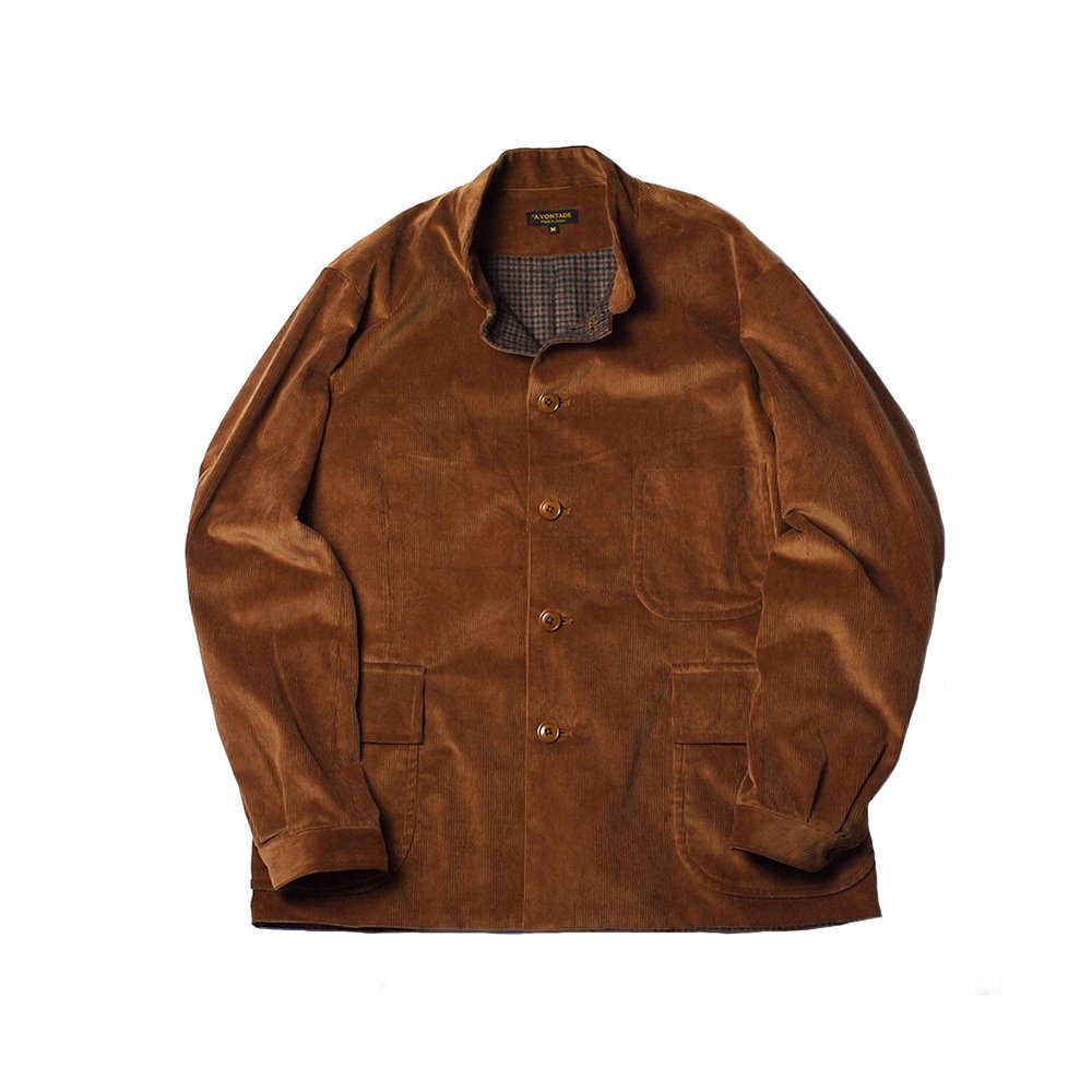 Atelier Stand Collar Jacket -9 Wale Supema Corduroy- - Bricklayer *A  vontade アボンタージ直営店