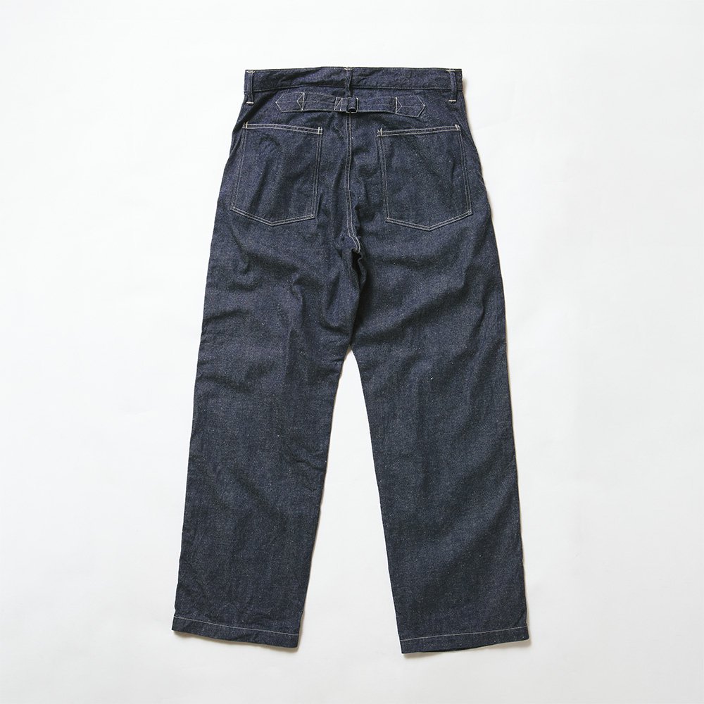 Buckle Back PW Denim Trousers【FAIR対象】 - Bricklayer *A vontade アボンタージ直営店