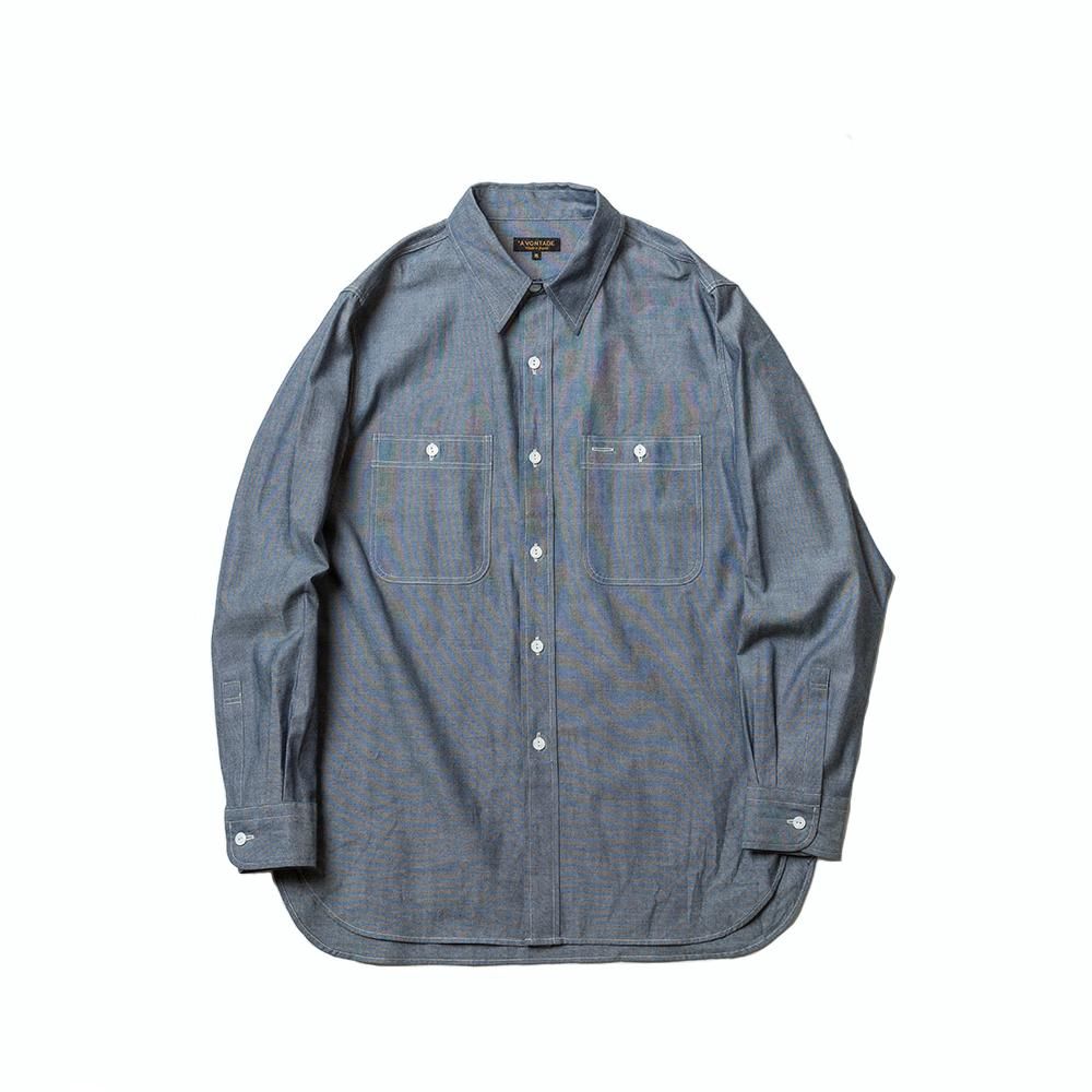 Lax Work Shirts -Indigo Chambray-