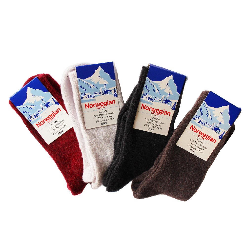 Norwegian Style -BULKY SOCKS-