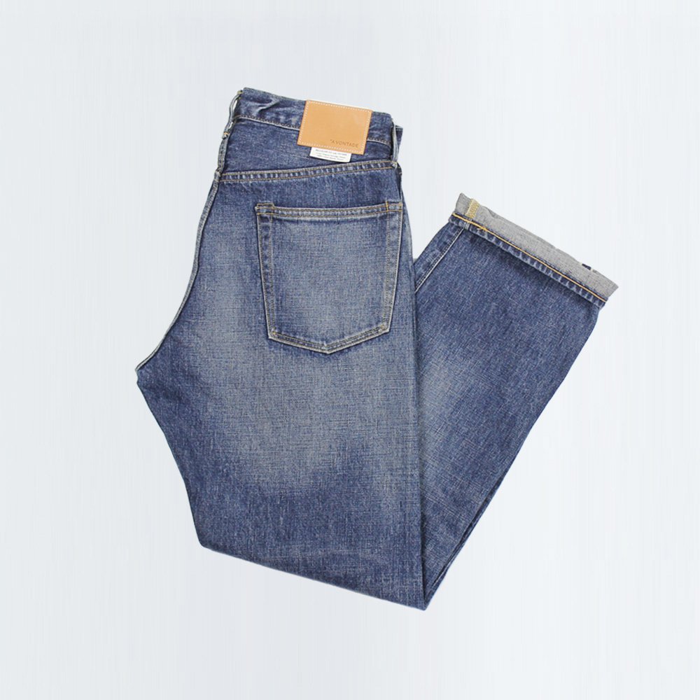 【Limited Edition】5 Pocket Jeans -Vintage Washed- - Bricklayer *A vontade  アボンタージ直営店