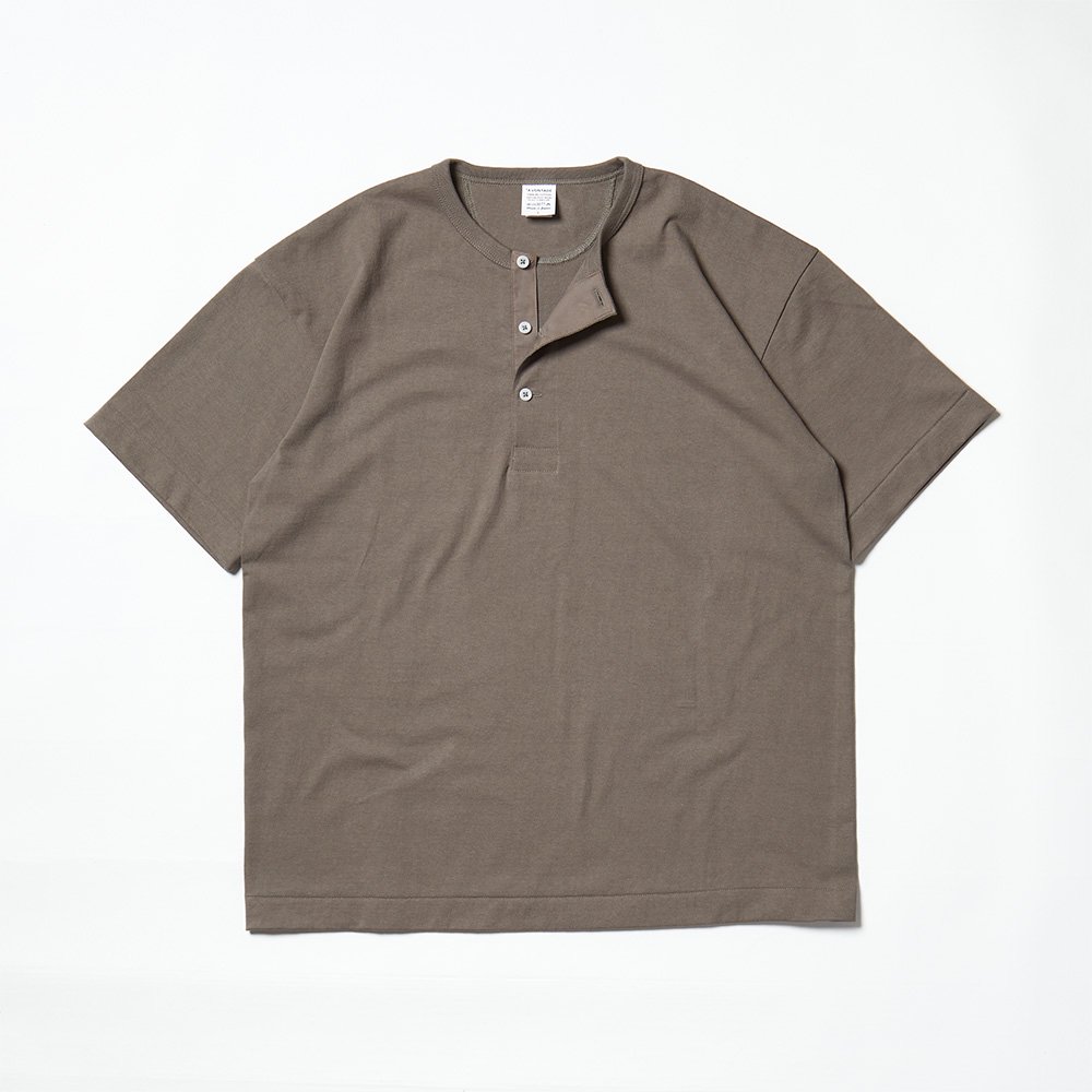 7.5oz Henly Neck S/S - Bricklayer *A vontade アボンタージ直営店