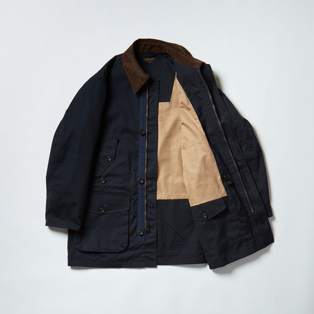 British Field Half Coat - Bricklayer *A vontade アボンタージ直営店