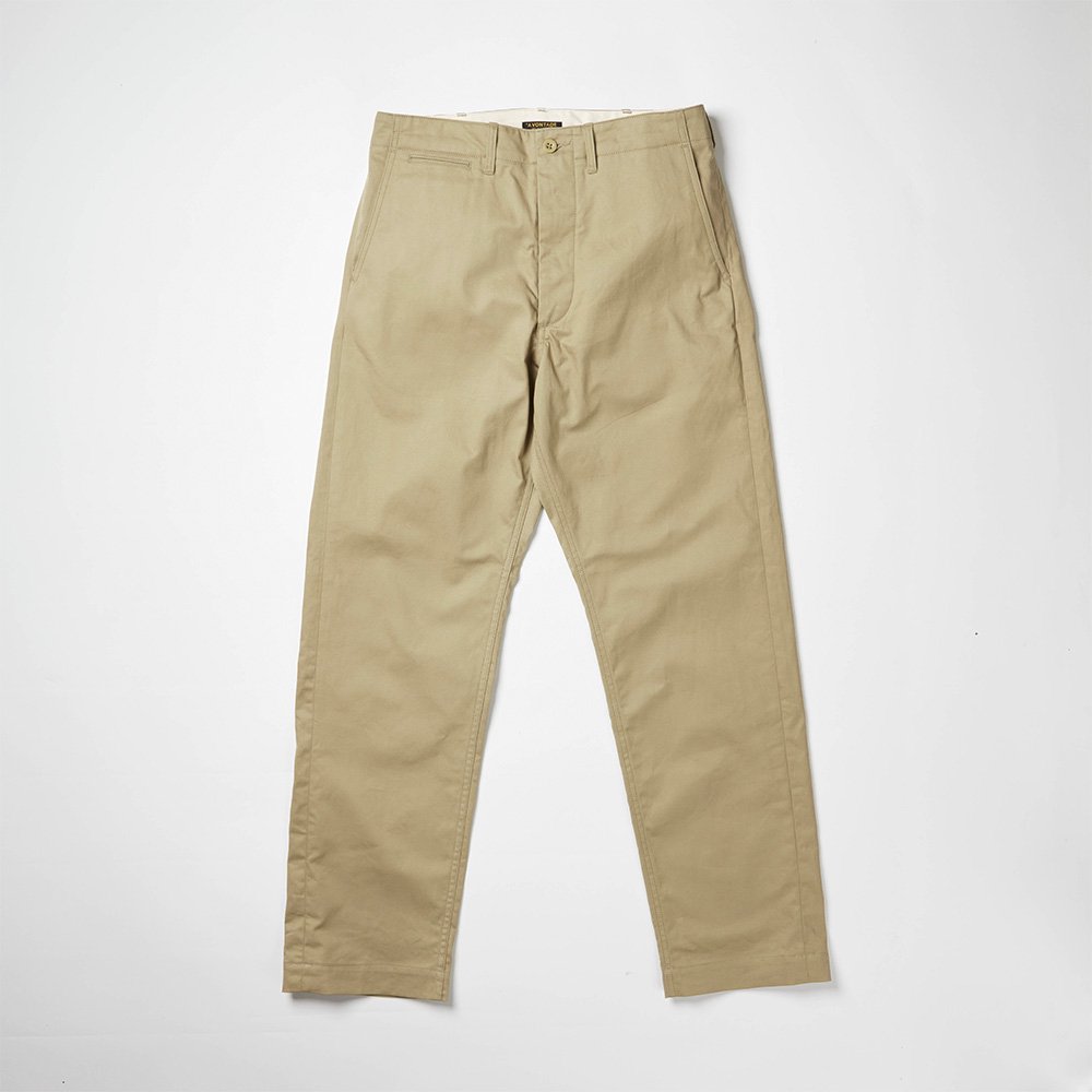 Classic Chino Trousers -Selvdge Twill- - Bricklayer *A vontade アボンタージ直営店