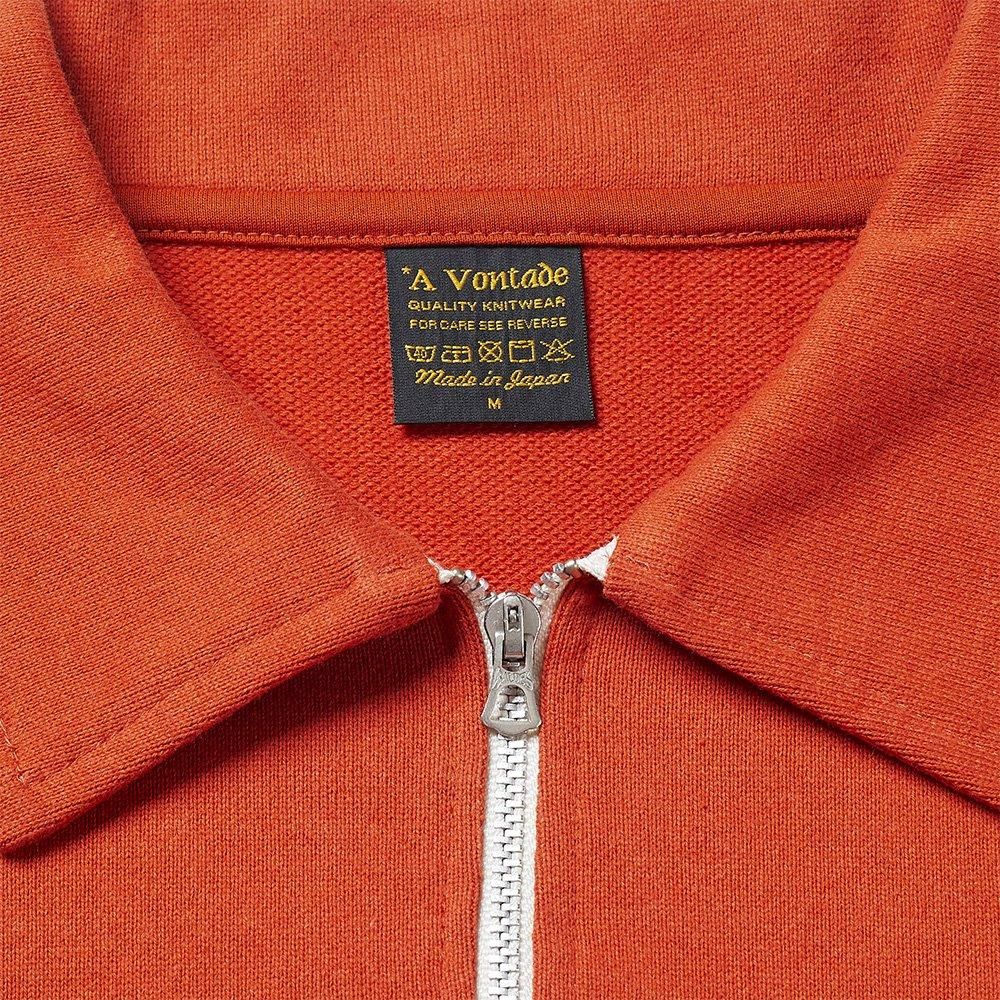 Half Zip Polo S/S - Bricklayer *A vontade アボンタージ直営店