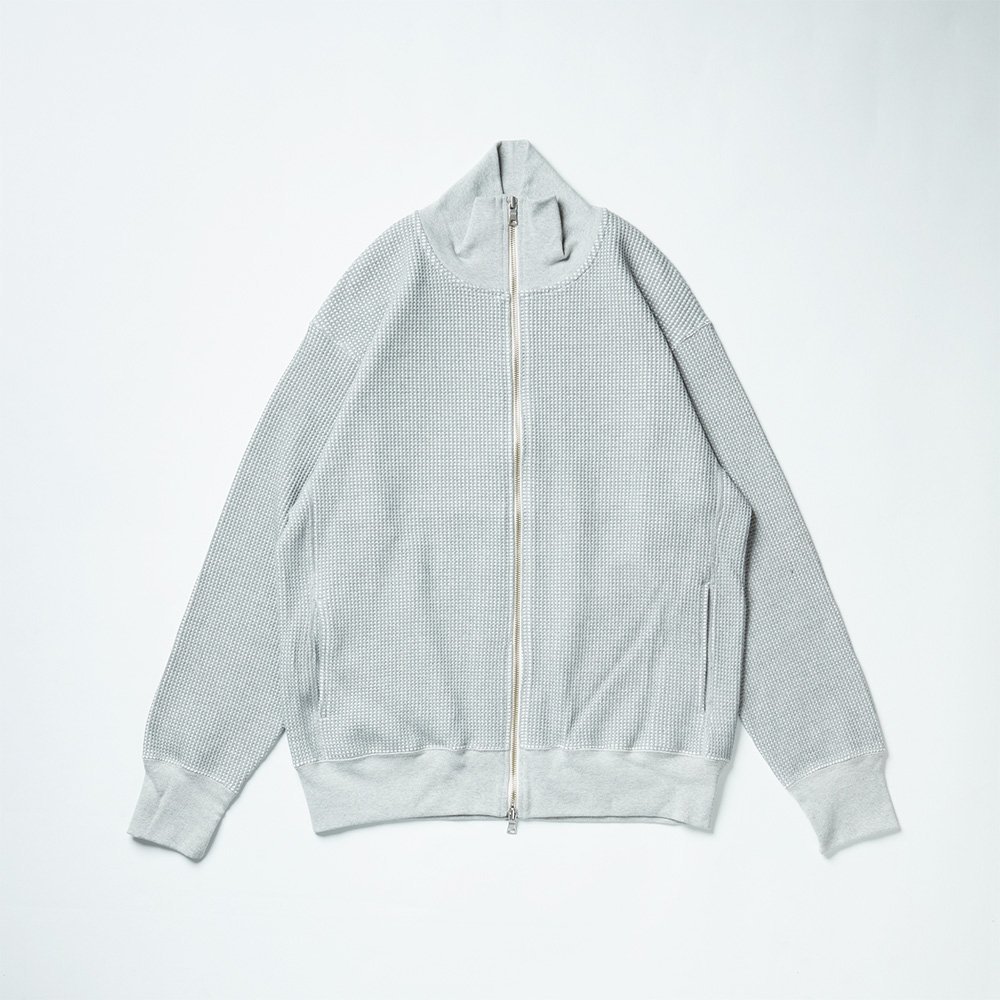 Big Waffle Drivers Zip Cardigan 