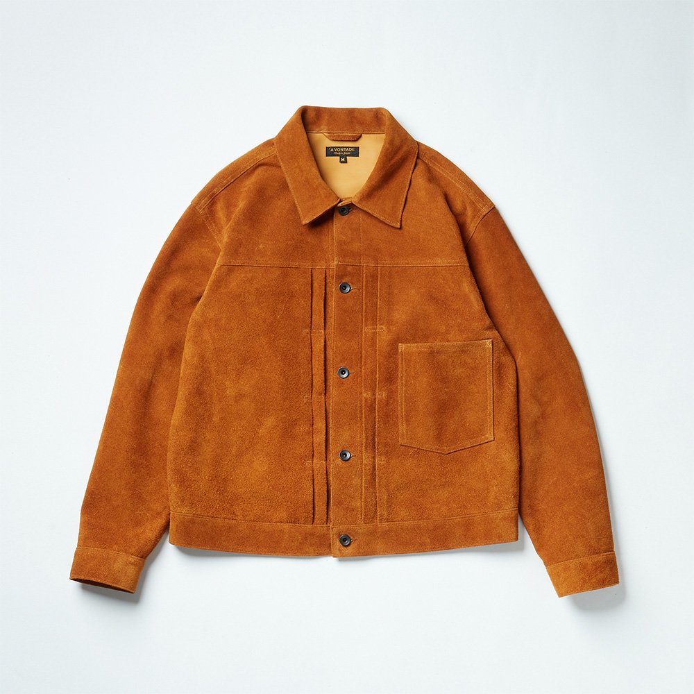 TYPE 1 Jacket -Suede- - Bricklayer *A vontade アボンタージ直営店