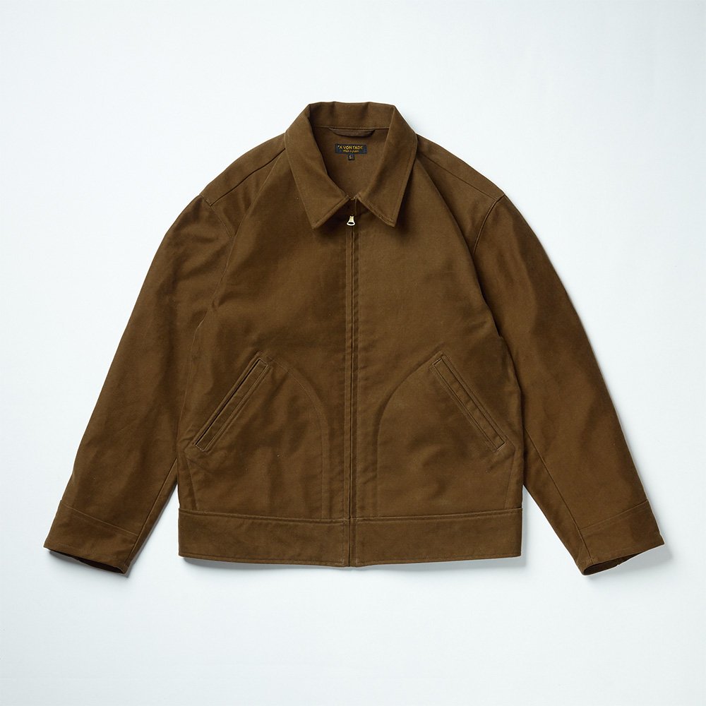 <img class='new_mark_img1' src='https://img.shop-pro.jp/img/new/icons8.gif' style='border:none;display:inline;margin:0px;padding:0px;width:auto;' />40's Sports Jacket -Moleskin-