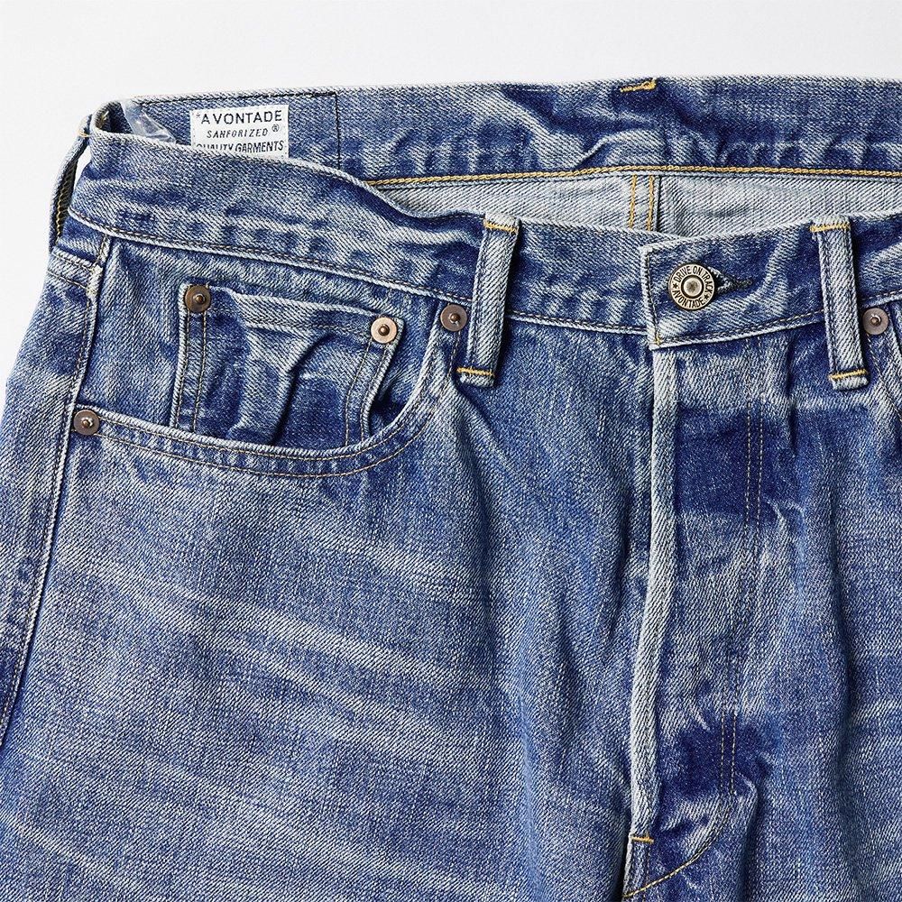 期間限定特別価格 5 vontade *A Bricklayer - BLUE- -FADE Jeans Pocket 靴