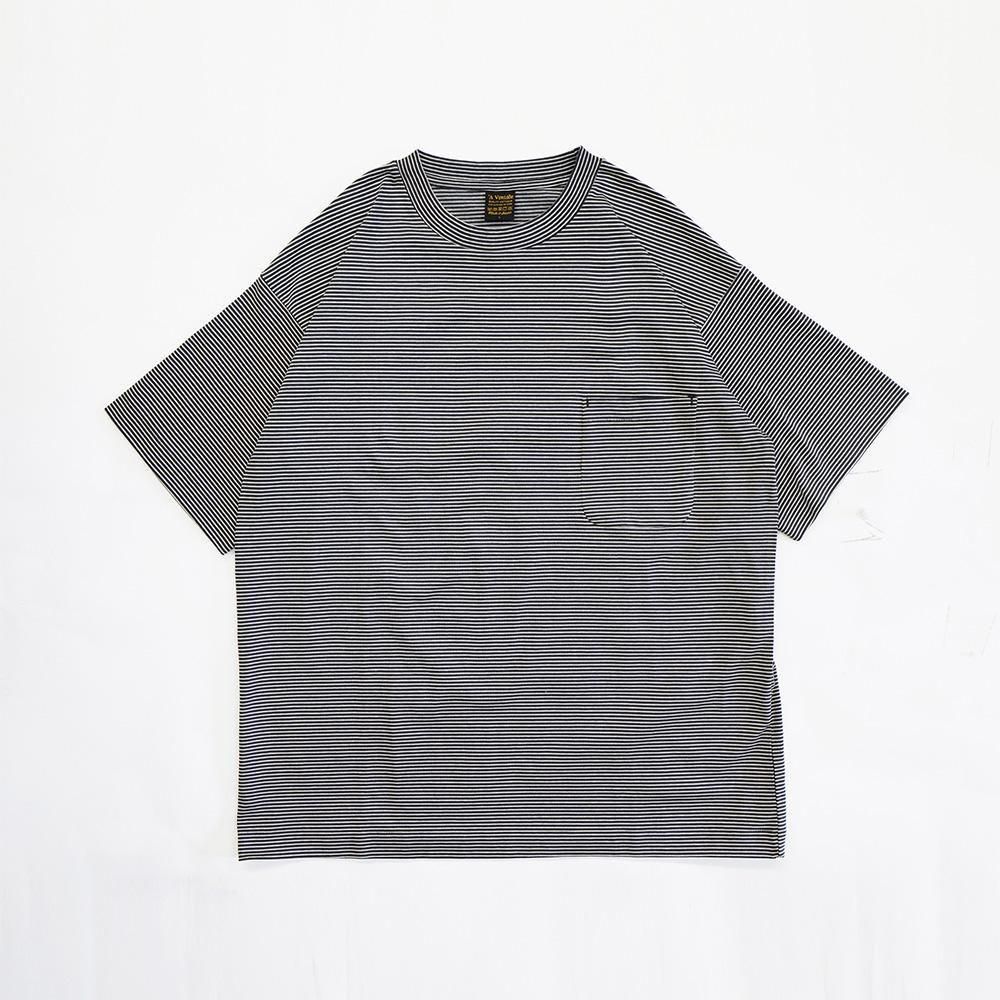 豪奢な Compact Border T-Shirts SS - Bricklayer *A vontade トップス