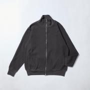 Big Waffle Drivers Zip Cardigan