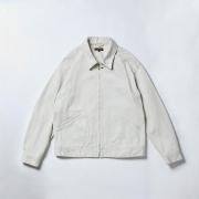 Zip Work Jacket -Vintage Pique-