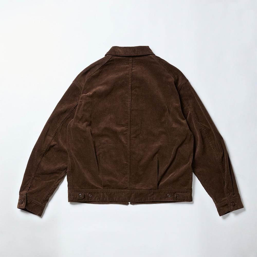Zip Work Jacket -Corduroy- - Bricklayer *A vontade