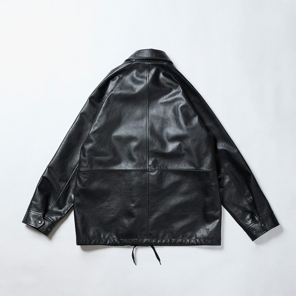 COACH　レザーブルゾン　48サイズ COACH レザーブルゾン 48サイズ