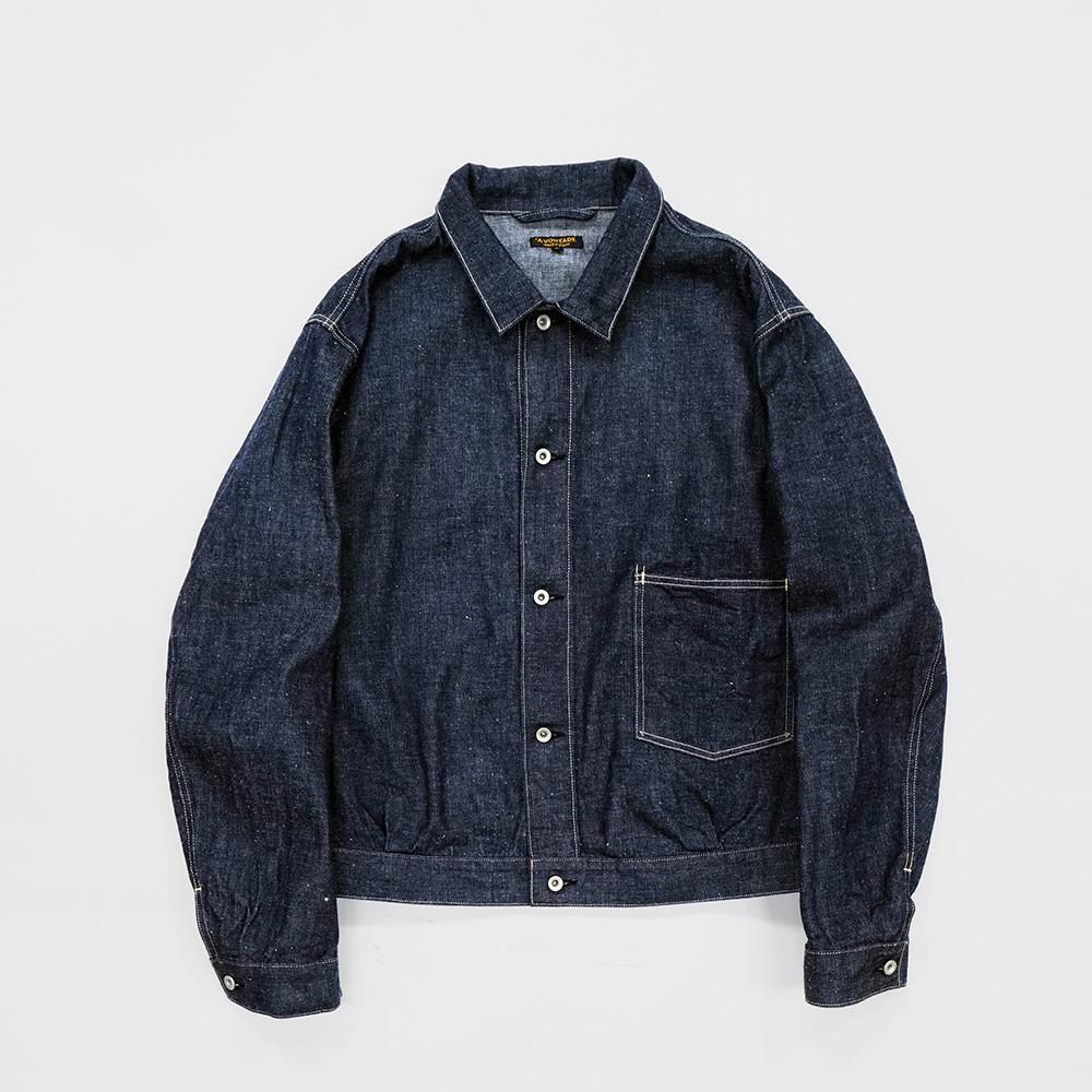 <img class='new_mark_img1' src='https://img.shop-pro.jp/img/new/icons8.gif' style='border:none;display:inline;margin:0px;padding:0px;width:auto;' />Coal Mine Denim Blouse -13.5oz Selvedge Denim-