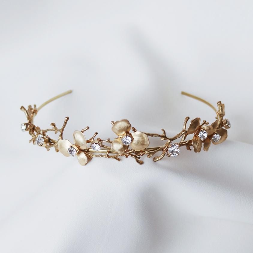 小枝 flower crown ※販売期間12/16 20:00-12/20 21:00 -  u.coutureーウードットクチュール｜公式オンラインSHOP